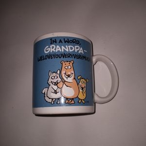 Shoebox Greetings "Grandpa We Love You" Coffee Cup